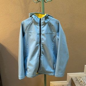 Duluth Trading Co. Light weight jacket w/ hood Like New